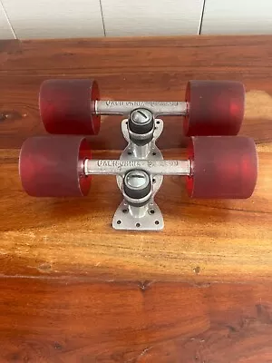 Vintage Hobie Skateboard Wheels & 1970's California Slalom Trucks • $275