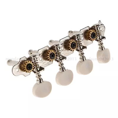 Nickle Plating Steel Mandolin 4L4R Tuning Pegs Machine Heads Durable Gear • $7.47