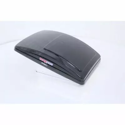 Maxxair 00-06401K Deluxe Roof Vent W/ 12V Fan; Manual Lift; 4 Speed; Smoke • $250.53