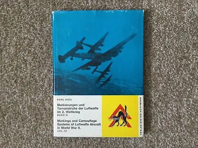 Markings & Camouflage Systems Of Luftwaffe Aircraft In World War II Vol.4 • £18.95