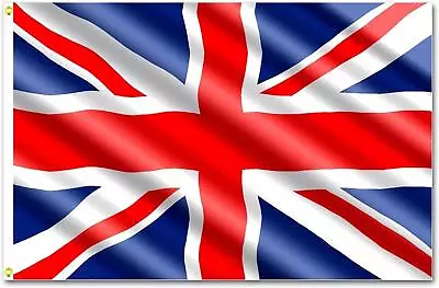 Union Jack Flag 8X5FT King's Coronation Celebration Street Party Decorations • £6.49
