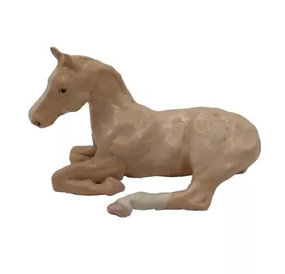 Vintage Handmade Miniature Clay Horse Animal Figure Signed Sue Goldhart 3  X 5  • $5