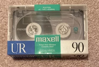 Maxell UR 90 1991 Blue Green • $4