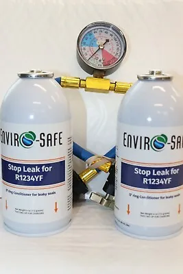 Enviro-Safe R1234YF Stop Leak For 1234yf 3 Oz. Stops Leaks In Hoses & Seals • $32
