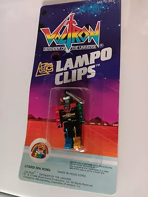 Vintage 1984 Voltron Zipper Clipper WEP Panosh Palace Black Lion Zip Clip • $24.99