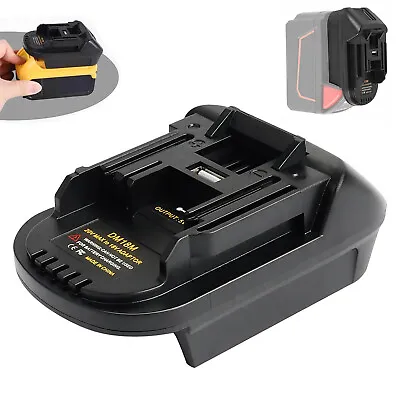 Battery Adapter Coverter For Dewalt 20V Or Milwaukee 18V Battery To Makita 18V • $11.45