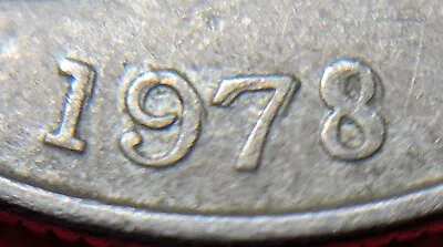 1978 Rare Doubled Die Obverse One Peso Mexico  • $178.90