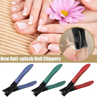 Nails Cutters Anti-Splash Hard Nail Clippers Manicure Trimmer Toenails Nippers • $0.99