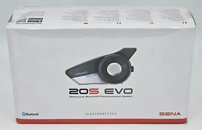 Sena 20S EVO 20S-EVO-01 Motorcycle Bluetooth Headset System Microphone Earbuds • $250