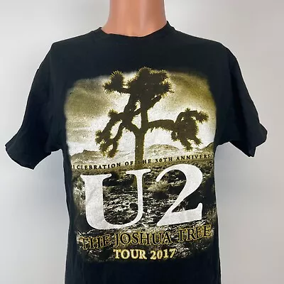 U2 Joshua Tree 30th Anniversary Tour T Shirt 2017 Bono The Edge Size M • $20.99