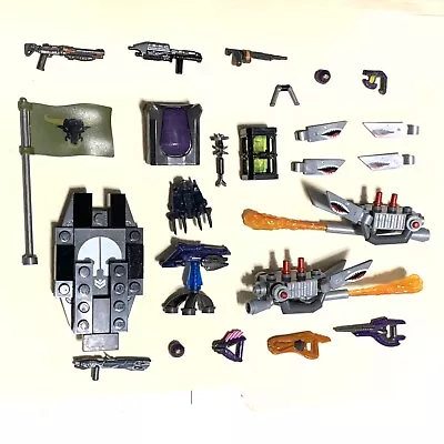 Halo Mega Bloks Construx Highly Detailed Painted Weapons & Accessories Lot 20+ • $28.99