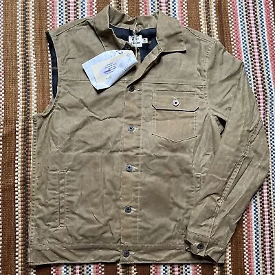 Flint And Tinder Sample Prototype Factory Defect Wax Field Tan Jacket Size M • $40