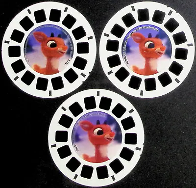 Rudolph The Red-Nosed Reindeer - Rankin-Bass TV Show - View-Master - 3 Reels • $34.99