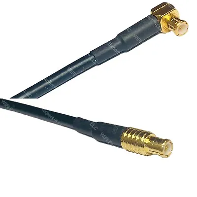 RG174 MCX MALE ANGLE To MCX MALE Coax RF Cable USA-Ship Lot • $10.74