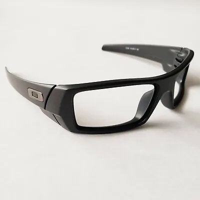 Oakley Gascan Matte Black Gunmetal Icons Replacement Frame Only Authentic OO9014 • $79.95