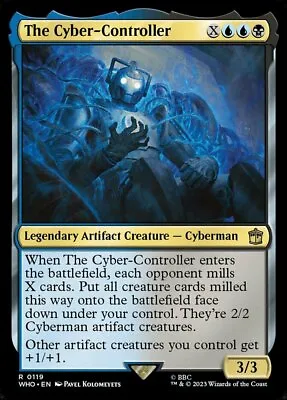 MTG-1x-NM-Mint English-The Cyber-Controller-Doctor Who • $0.99
