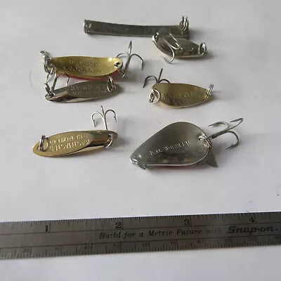 Fishing Lure Assorted Lot  Spoons  Kastmasters  Litte Cleo  K.o.  Wobble More • $9.95