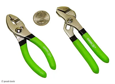 MINI PLIERS SET – 4” Tiny Pliers – Groove Joint Slip Joint Hand Tools Crafts • $17