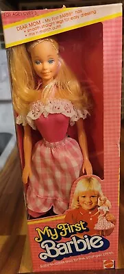 Vintage Barbie Doll Mattel 1982 My First Barbie NRFB #1875 • $44.99