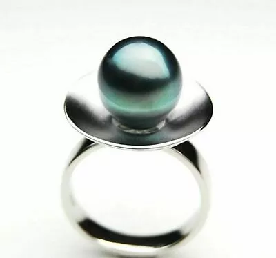 10mm Tahitian Black Pearl Rings $ 699 Pacific Pearls® Mothers Day Gifts From Son • $247