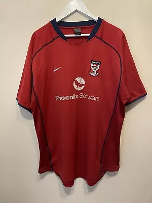 YORK CITY FC FOOTBALL CLUB - 2003/04 Home Shirt - XL - Nike - Soccer Men’s • £39.99