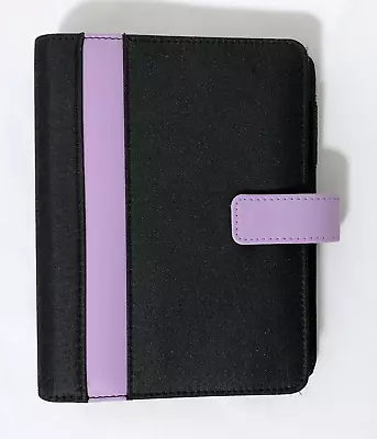 Franklin Covey 365 Compact Planner 6-Ring Binder Black W/ Lt Purple + Extras • $37