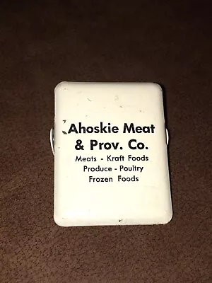 Vintage Advertising Metal Clip - Ahoskie Meat & Prov. Co. -KRAFT FOODS • $14
