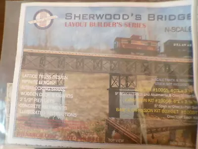 N SCALE SHERWOOD'S BRIDGE EXPANSION KIT By N SCALE ARCHITECT # 10056 • $19.99