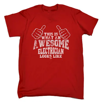 £10.95 • Buy This Is What Awesome Electrician - Mens Funny Novelty T Shirt T-Shirt Tshirts