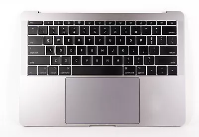 OEM 13  Apple MacBook Pro 2016-2017 Top Case Keyboard Battery A1708 GRAY B Grade • $49