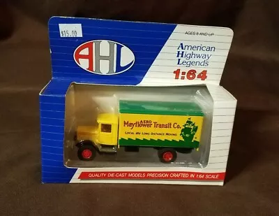 AHL Diecast Truck 1:64 Scale Advertising Mack Model BM Mayflower Transit Co. • $26