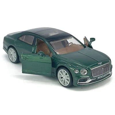 1:38 Bentley Flying Spur Hybrid Diecast Model Car Boys Toys Men Collection Green • $22.62