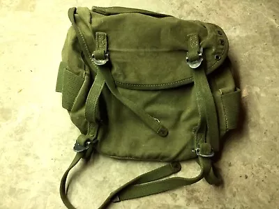 USGI Vintage Combat Field Pack Canvas M-1961 Olive Drab Military Surplus • $39