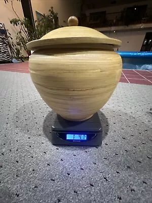 Target Bamboo Wood Bowl With Fitted Lid. • $13