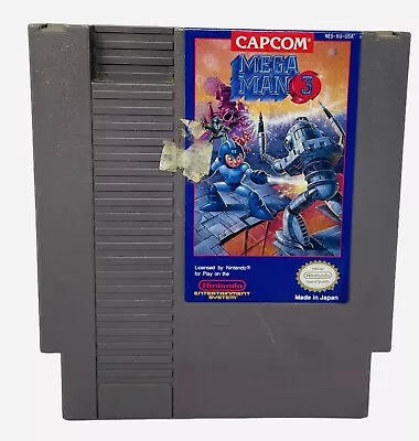 Capcom Mega Man 3 Nintendo NES 1990 • $25