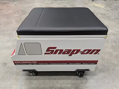 Snap-On Tool Van Truck Mechanic Seat Rolling Creeper Flip Open Lid • $599.99