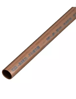 1 1/2  Inch Copper Pipe/Tube - One Foot Long (in Length) - Type L • $19.98