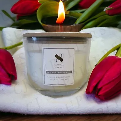 Natural Crackle - Bergamot & Cedarwood Or Vanilla & Amberwood • £10.99