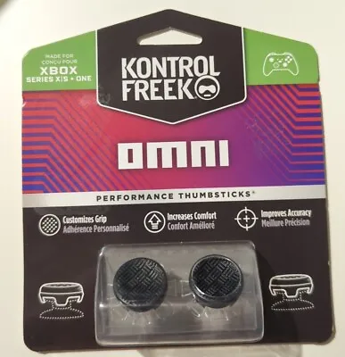 KontrolFreek Omni Low Rise Performance Thumbsticks XBOX Series X/S/ One  (Black) • $22.95