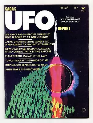 UFO Report Mag Vol. 2 #1 VG/FN 5.0 1974 Low Grade • $10.50