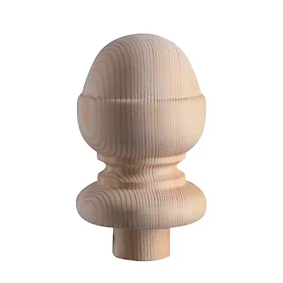 Stair Newel Post Acorn Newel Cap - Select Timber Type And Size • £7.50