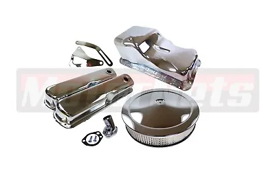 SMALL BLOCK FORD SBF DRESS UP KIT 260-289-302 351W Mustang Oil Pan Air Cleaner • $157.26