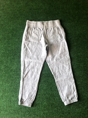 $24.87 • Buy Athlete Chambray Vacation Resort Cabo Linen Jogger Pants  Womens 12 Blue