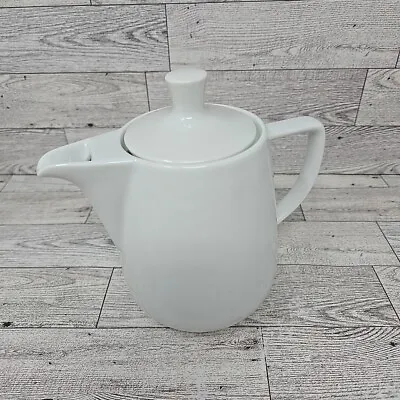 Vintage Melitta Germany White Porcelain No Drip Spout Teapot Coffee Pot 3-4 Cups • $20