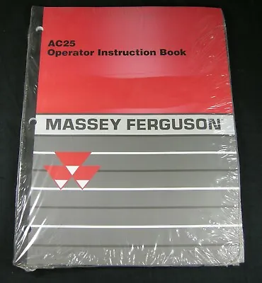 Massey Ferguson AC25 Baler Bale Accumulator Operator Operation Manual • $38.27