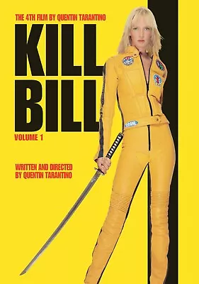 New Kill Bill Movie Poster Premium Wall Art Print A5-a1 Size • $19