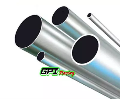 ALUMINIUM ROUND STRAIGHT TUBE PIPE 1.6  40mm OD X 300mm LENGTH 2mm WALL THICK • $14