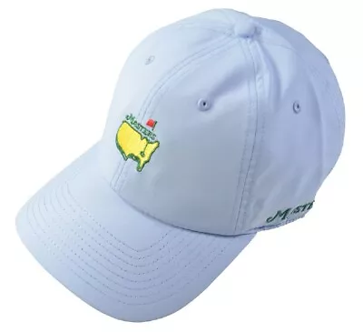 2024 MASTERS (LIGHT BLUE) PERFORMANCE MAP SLOUCH Golf HAT From AUGUSTA NATIONAL • $69.95