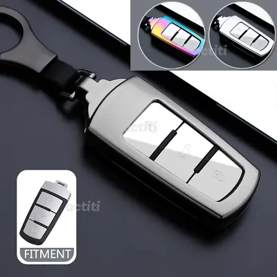 Metal+TPU Remote Start Car Key Case Cover Holder For VW Volkswagen Passat CC B6 • $28.85