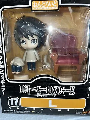 【Authentic】Nendoroid 17 L Death Note GoodSmile Company Figure New F/S JP • $65